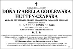 Izabella Godlewska Hutten-Czapska